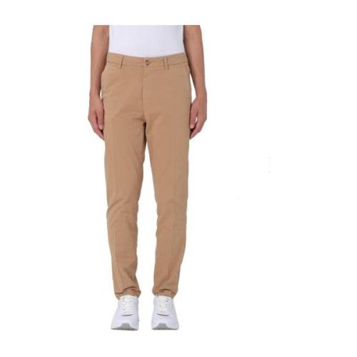 Beige Chino Bukser Slim Fit