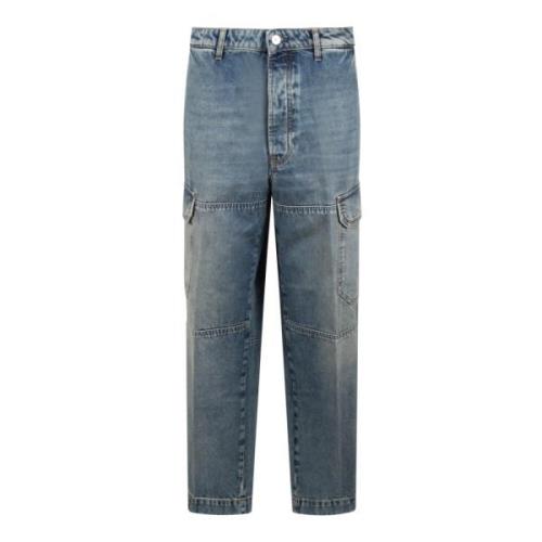 Cargo Jeans Regular Fit Bomuld Denim