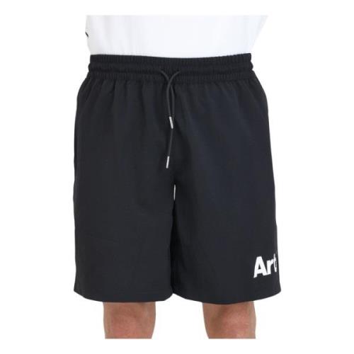 Sorte Shorts med Samuel Logo