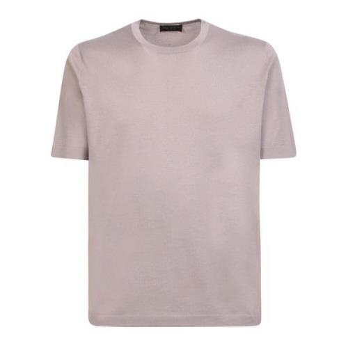 Beige T-shirt Casual Style SS23