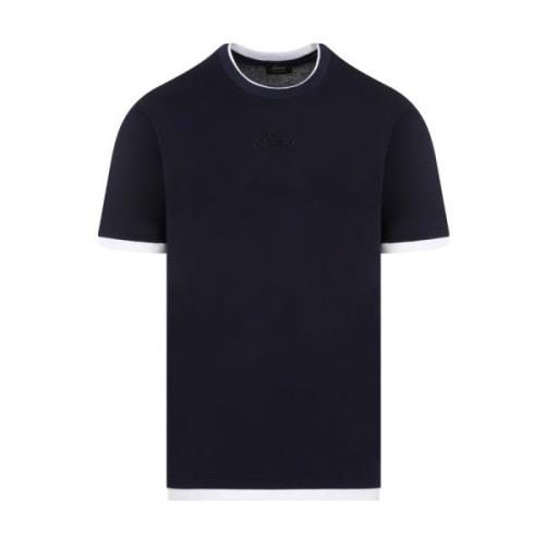 Blå Bomuldst-shirt SS24