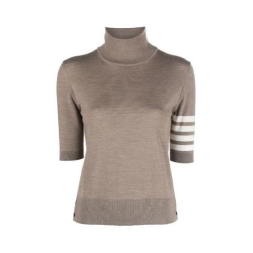 Brun Merinould Turtleneck Sweater