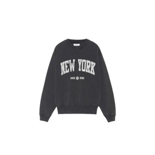 New York University Sweatshirt Kontrast Print