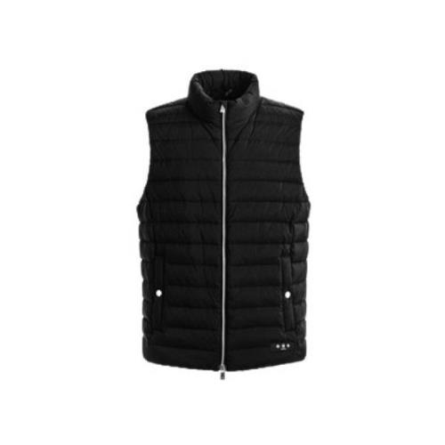 Sort Letvægts Puffer Vest