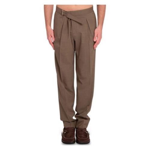 Wool Belt Pants