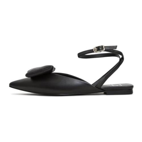 Slingback Ballerina - Sort