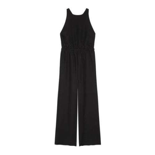 Cut-out jumpsuit wide leg