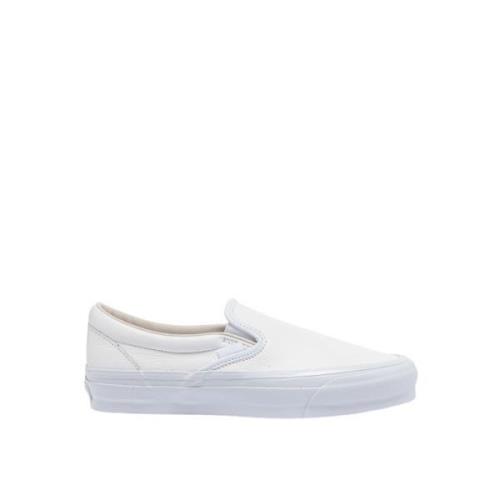 Klassiske Slip-On Læder Sneakers