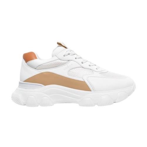 Hvide Sneakers Hyperactive Læder Memory Foam