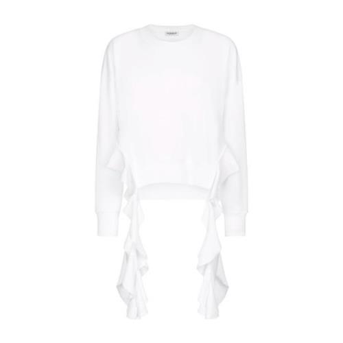 Rouched Crewneck Sweatshirt