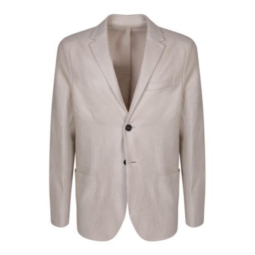 Beige Blazer til Mænd