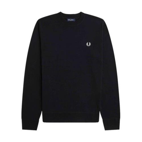 Grafisk Laurel Sweater Sort