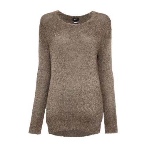 Chunky Strik Sweater Duegrå