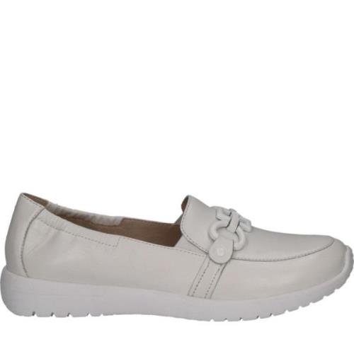 Hvide Softnap Casual Lukkede Loafers