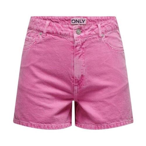 Denim Bermuda Shorts til Kvinder