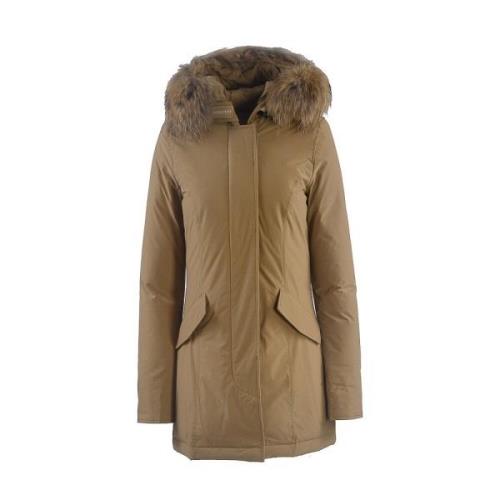 Beige Teknisk Parka - Hold dig varm og stilfuld