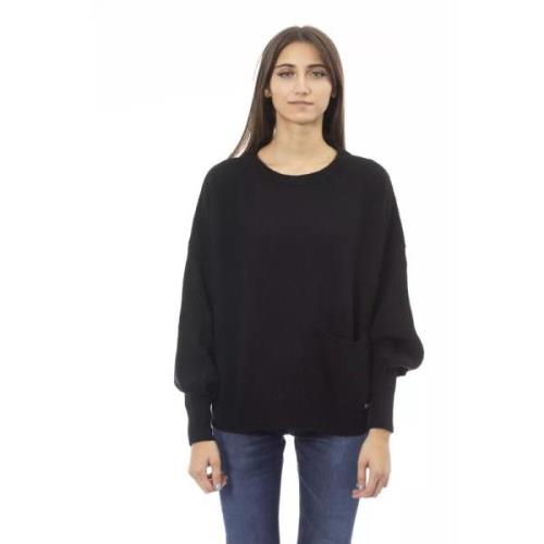 Moderne Uld Sweater med Crew Neck