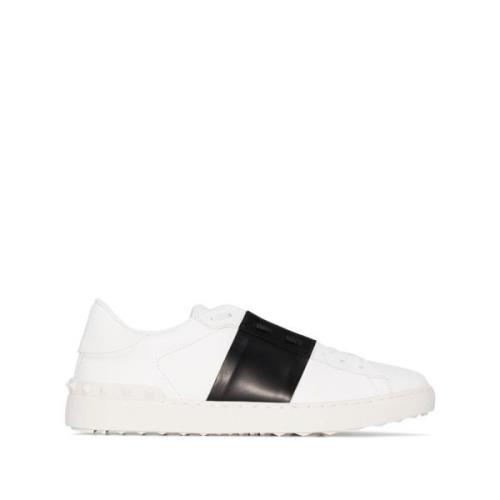 Hvide Sneakers med Rockstud Detaljer