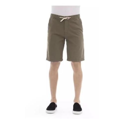 Army Grøn Bomuld Bermuda Shorts