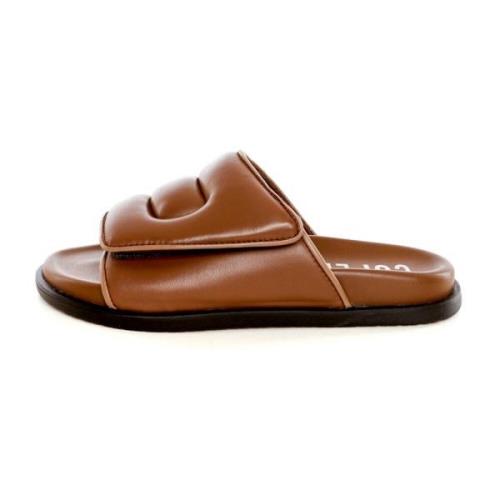 Nappa Læder Slide Sandal