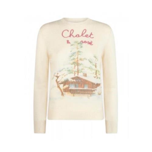 Chalet & Rosè Broderet Sweater