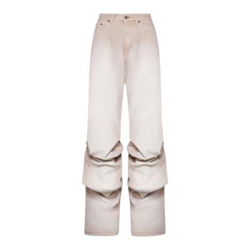 Draped Cuff Jeans