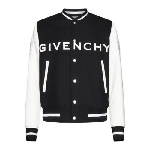 Varsity Wool & Leather Coats