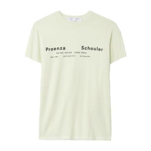 Logo-Printet Bomuld T-Shirt