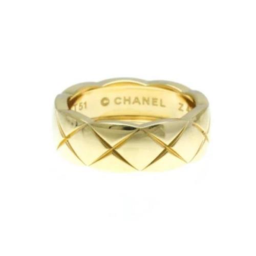 Pre-owned Farvet Guld chanel-smykker