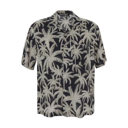 Allover Palm Skjorte i Viskose