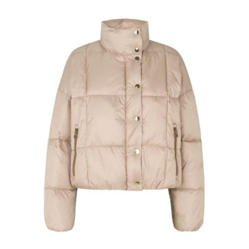 Taupe Puffer Jacket