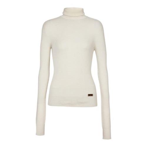 Strikket turtleneck jumper