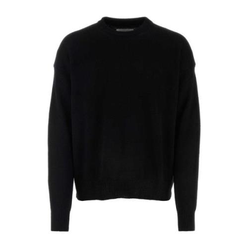 Luksus Sort Cashmere Sweater