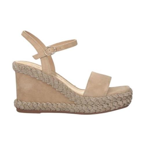 Fletet Kilehæl Sandal