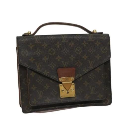 Pre-owned Canvas louis-vuitton-tasker