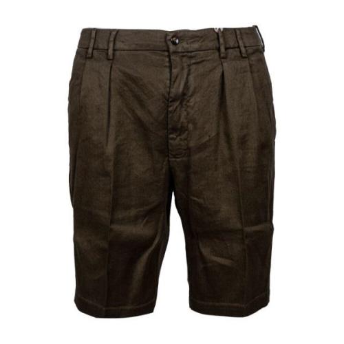 Herre Linen og Bomuld Chino Shorts