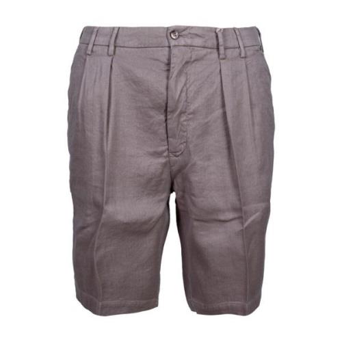 Herre Linen og Bomuld Chino Shorts