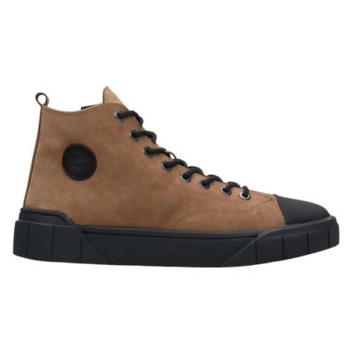 Herre Brun High-Top Vinter Sneakers ER00112219