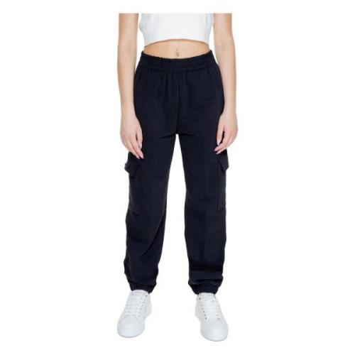 Sporty Pants med Vævet Mærke