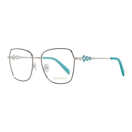 Sorte firkantede optiske briller med demo-glas