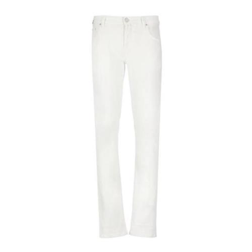 Hvid Slim Fit Nick Jeans