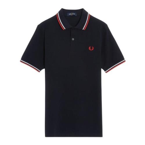 Herre Polo Shirt Dobbelt Stribe