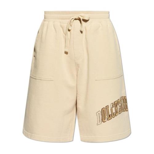 Shorts med logo