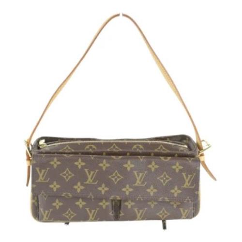 Pre-owned Canvas louis-vuitton-tasker