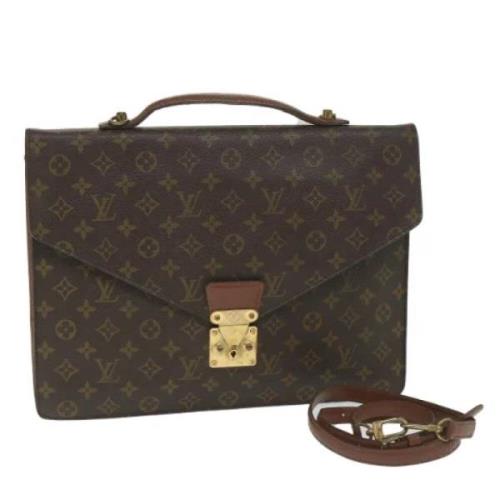 Pre-owned Canvas louis-vuitton-tasker