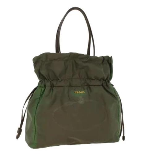 Pre-owned nylon prada-tasker