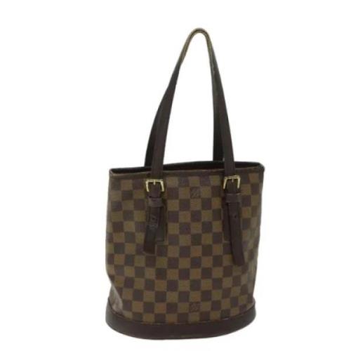 Pre-owned Canvas louis-vuitton-tasker