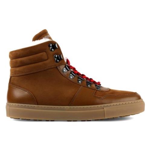 Håndlavet Cognac Sneakers