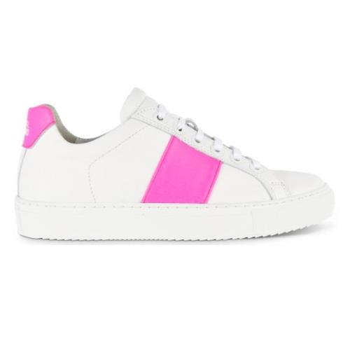 Håndlavet Neon Pink Sneakers