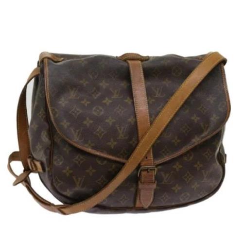 Pre-owned Canvas louis-vuitton-tasker